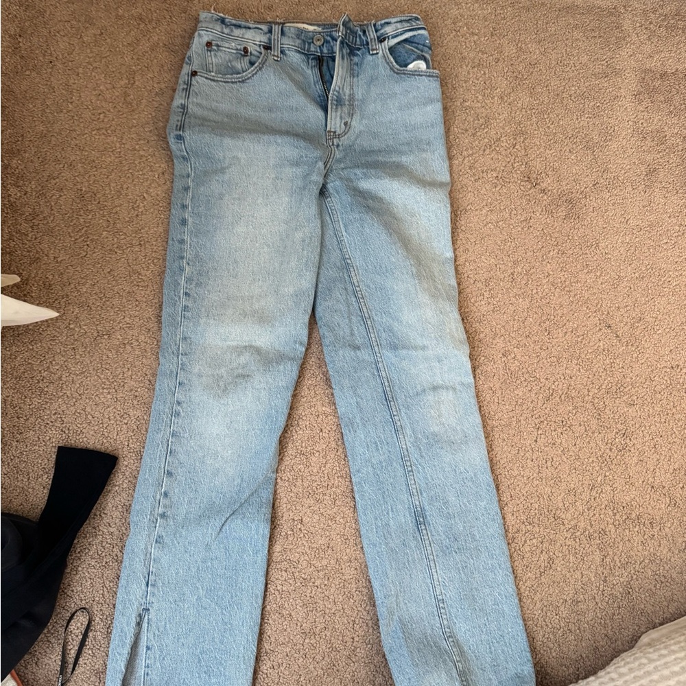 Abercrombie 90s Straight Ultra High Rise